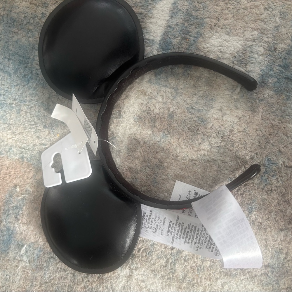basic black mickey ears headband bought in disney world